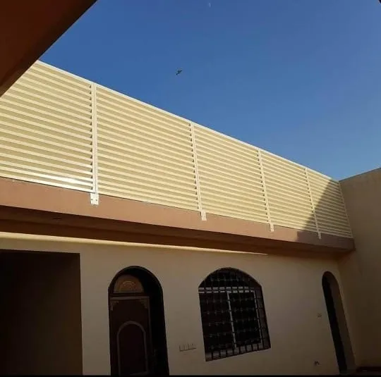 تركيب سواتر قماش وحوش